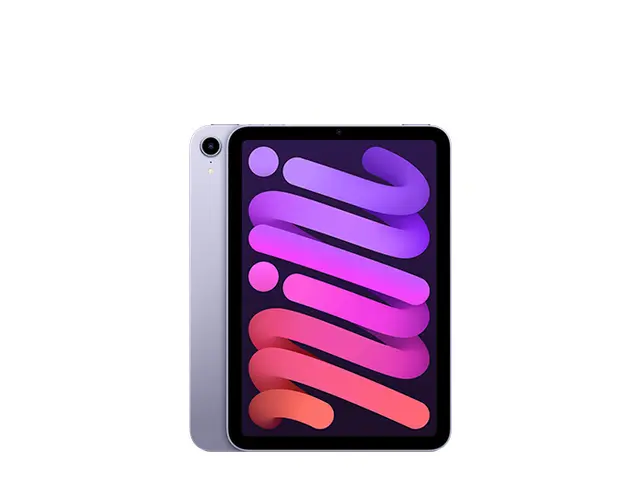 iPad mini (256GB) iPad mini (6th Generation) – Purple | 8.3" Liquid Retina Display | A15 Bionic Chip